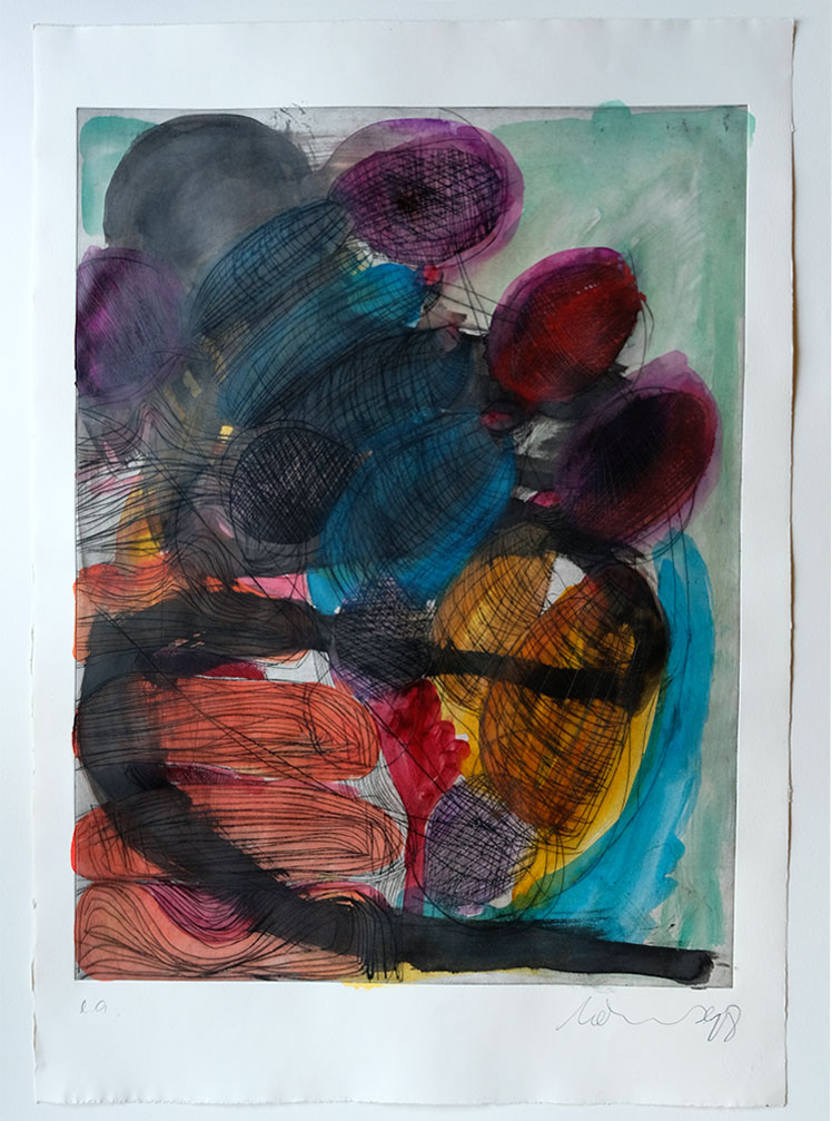 Etchings and Overpainted Etchings